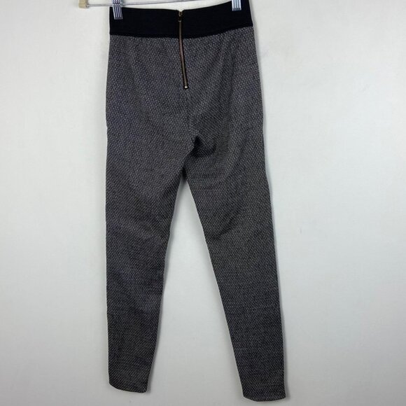 Stella Mccartney Cotton Stretch Slim Fit Trousers Size 40 or 6 Grey‎ Leggings - Picture 9 of 10